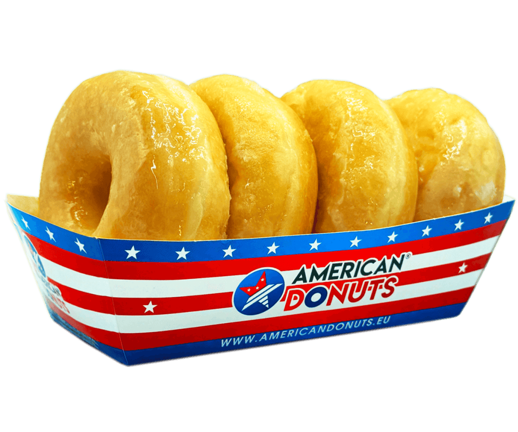 American Donuts Original Glazed Classic 4 Packs van vroeger