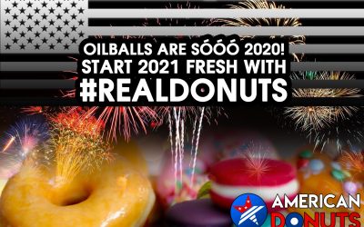 Amerikaanse Donuts vervangen de traditionele Oliebollen tijdens jaarwisseling