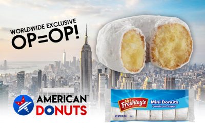 De lekkerste Mini Donuts (Donettes) nu exclusief beschikbaar bij American Donuts!