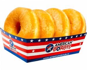 American Donuts Original Glazed Classic 4 Packs