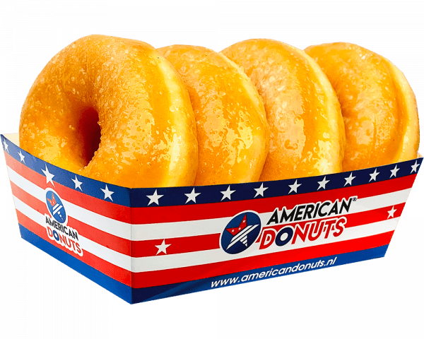 American Donuts Original Glazed Classic 4 Packs