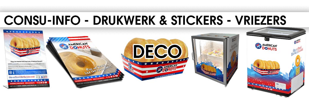 Banner POS Kopen American Donuts 2023