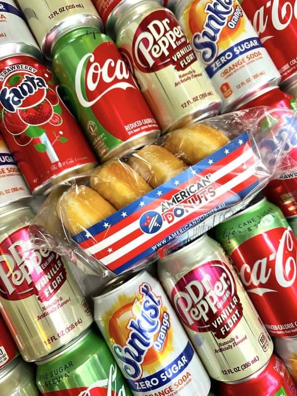 Healthy American Soda Drinks Coke Premium Dr. pepper