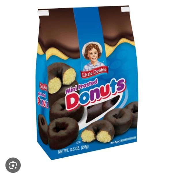 Frosted Fudge Mini Choco Donuts - Little Debbie