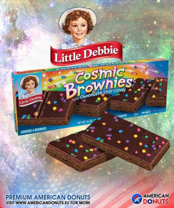 Little Debbie Cosmic Brownies met Chocolate Chip Candy uit Amerika Kopen
