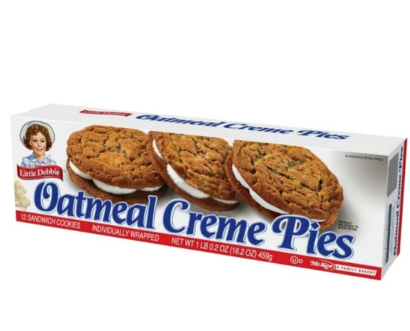 Oatmeal Creme Pies - Little Debbie