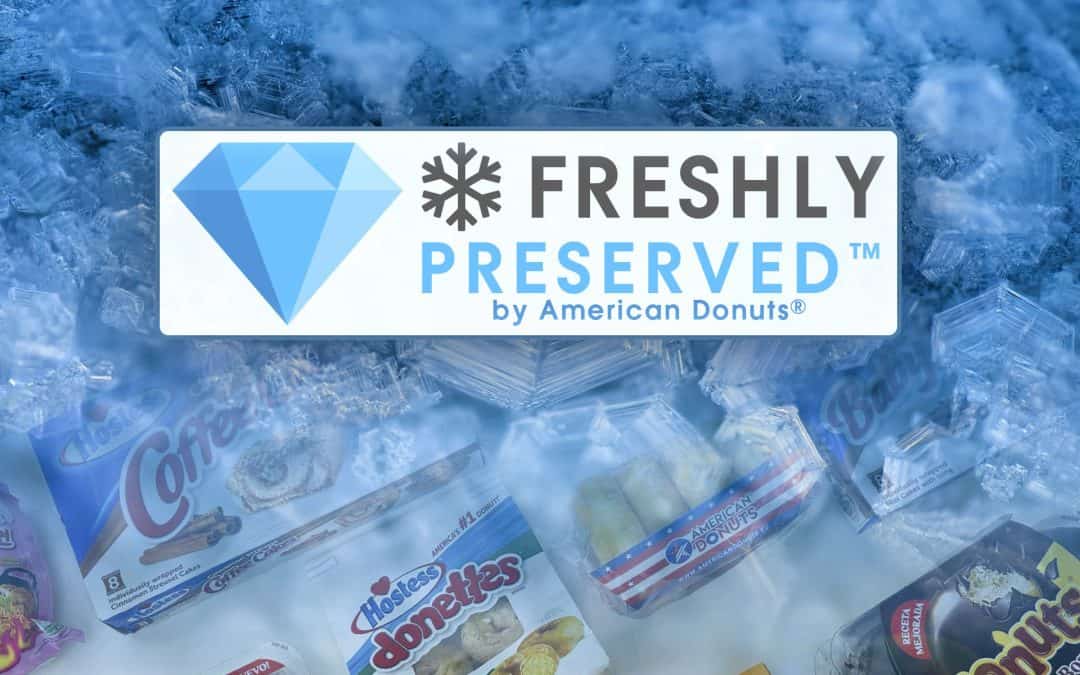 Freshly Preserved Donuts Freezer Best Quality Conservation Import USA Made Doughnuts