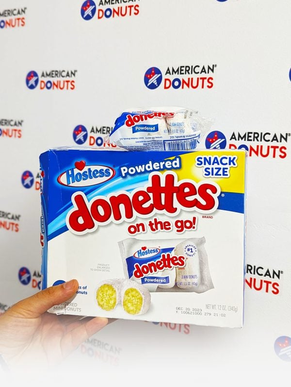 Hostess Donettes On The Go MiniPack Snack Sized Mini Donuts Suiker