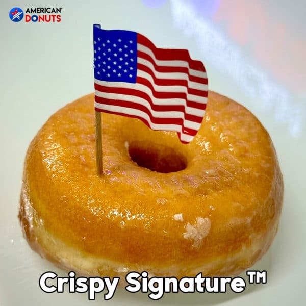 American Donuts Crispy Signature Korting Goedkoop Verse Donuts Kopen