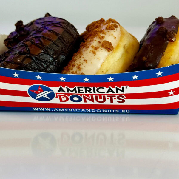 Lotus Lion Cote dOr Donuts Premium Filled Gevulde Donuts Donutbakje American Donuts
