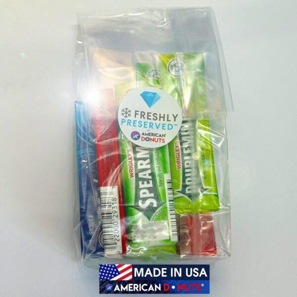 Made in USA CHewing Gum Doublemint Wrigleys and Canels Spearmint Package